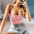 Sexy halter strap top